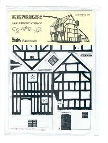 Herefordshire Half-Timbered Cottage