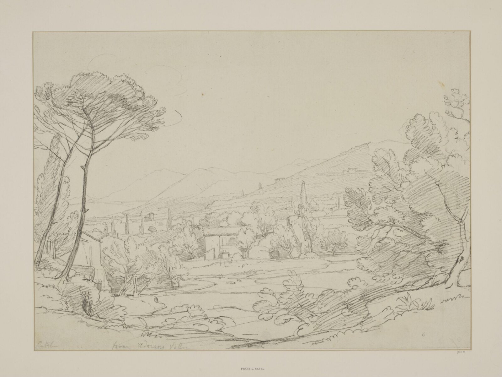 Landscape, Franz Ludwig Catel, ca. 1800-56