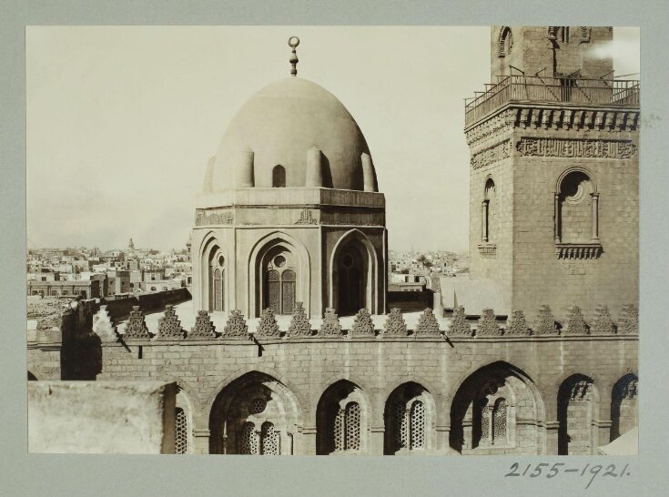 The façade of the funerary complex of Mamluk Sultan al-Mansur Qalawun, Cairo top image