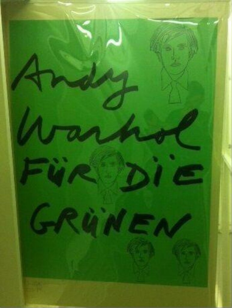 Für die Grünen by Warhol