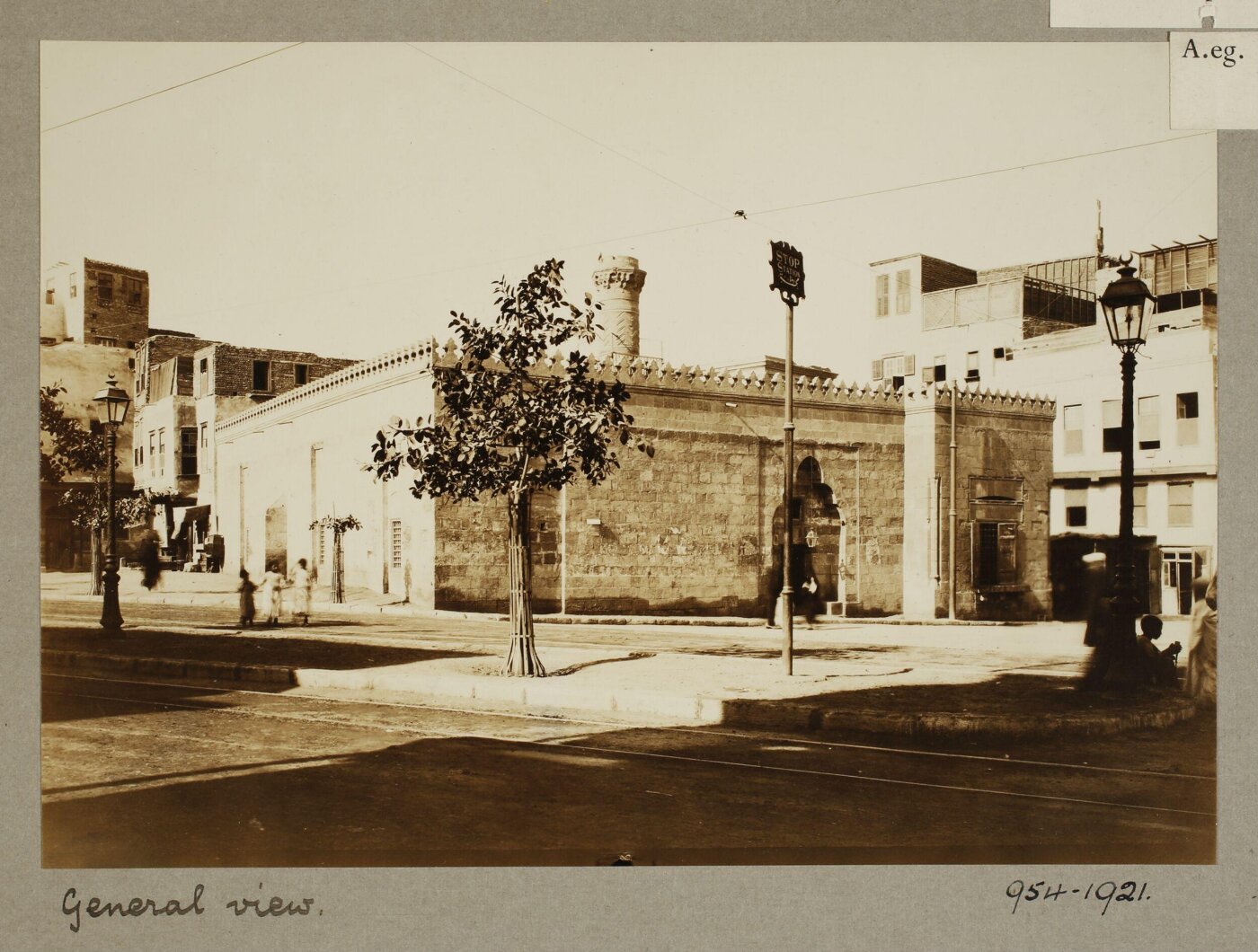 K.A.C. Creswell, The mosque of the Mamluk Amir Qanibay al-Jarkasi (demolished), Cairo
