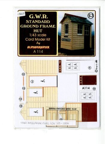 G.W.R. Standard Ground Frame Hut