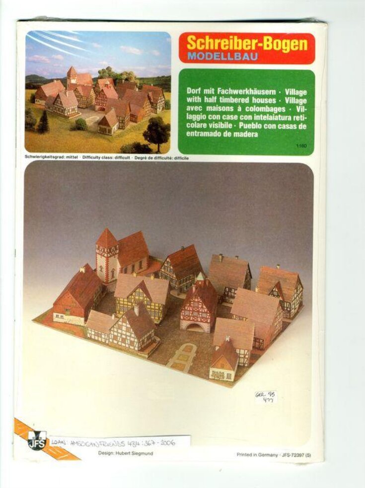 Dorf mit Fachwerkhäusern top image