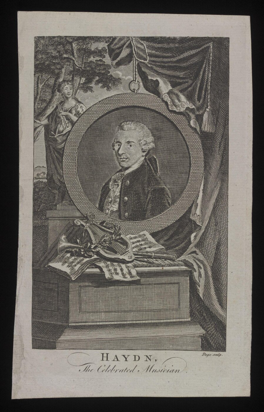 Unknown, Hadyn, The Celebrated Musician
