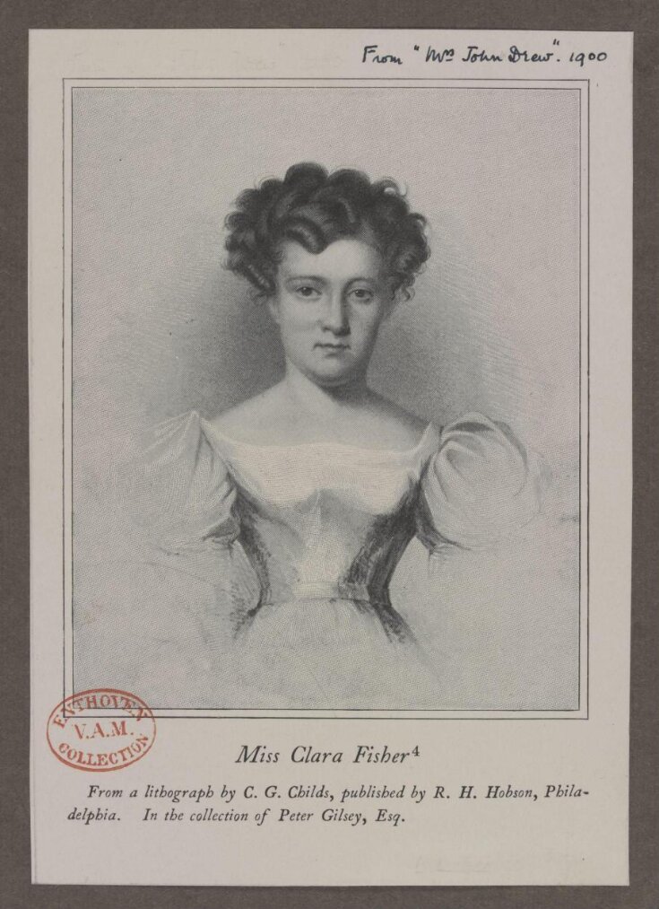 Miss Clara Fisher image