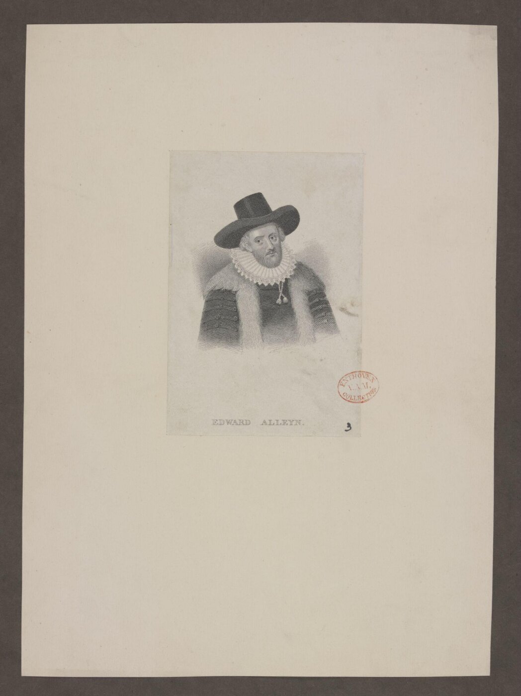 Unknown, Edward Alleyn