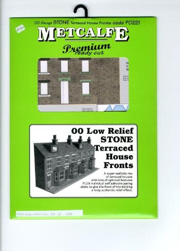 00 Low Relief STONE Terraced House Fronts