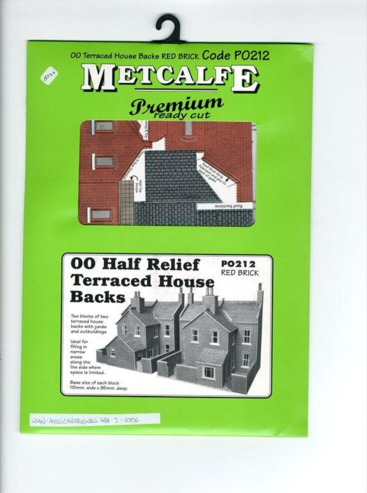 00 Half Relief Terraced House Backs image