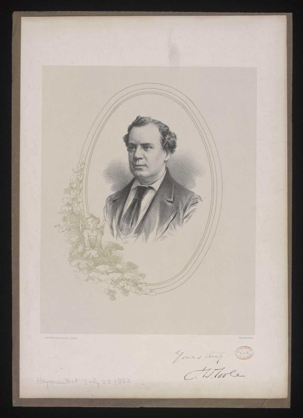 unknown, John Laurence Toole