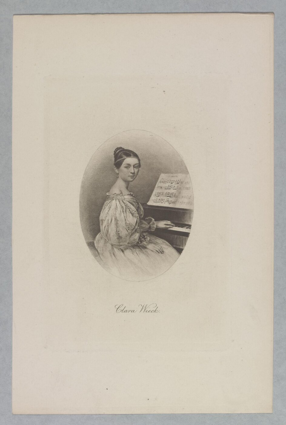 unknown, Clara Wieck