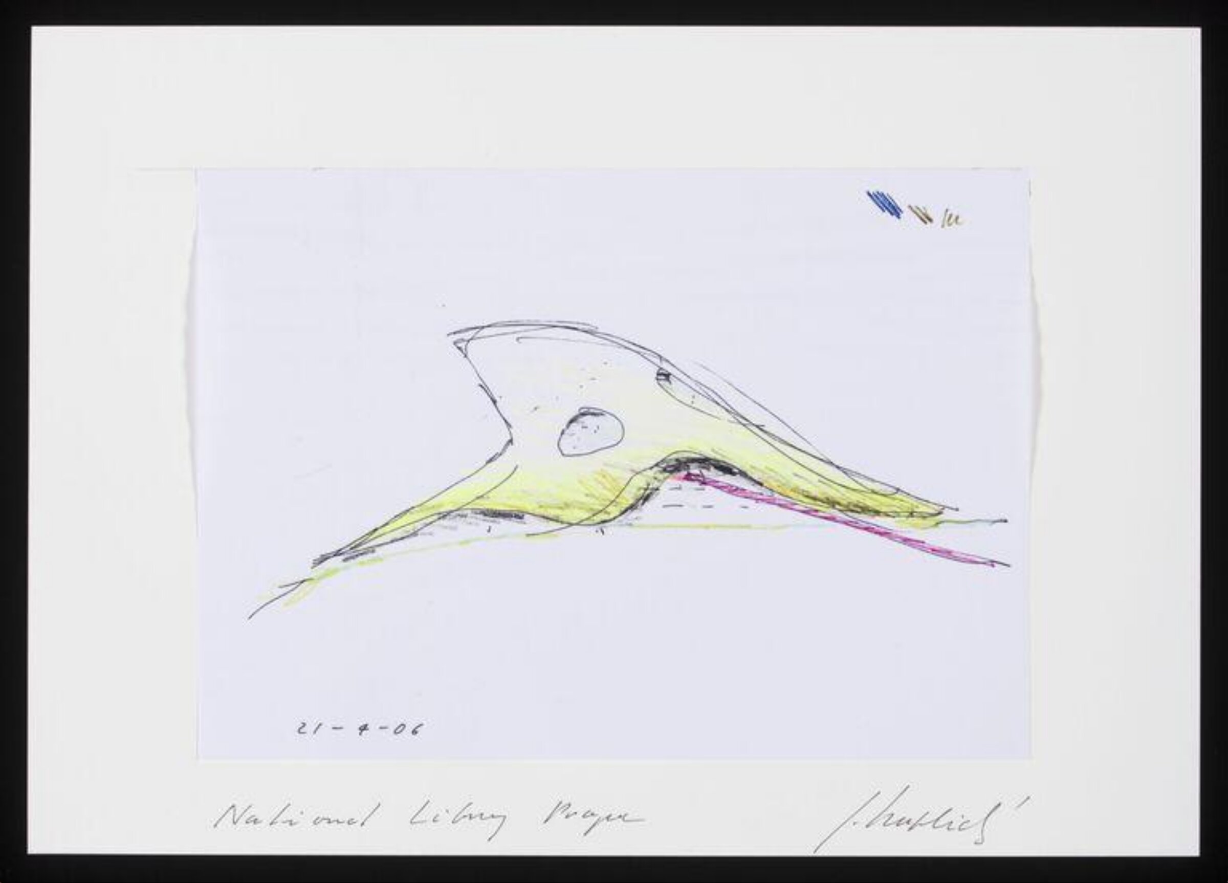 Contribution to V&A's 150th anniversary album, Jan Kaplicky, 2007