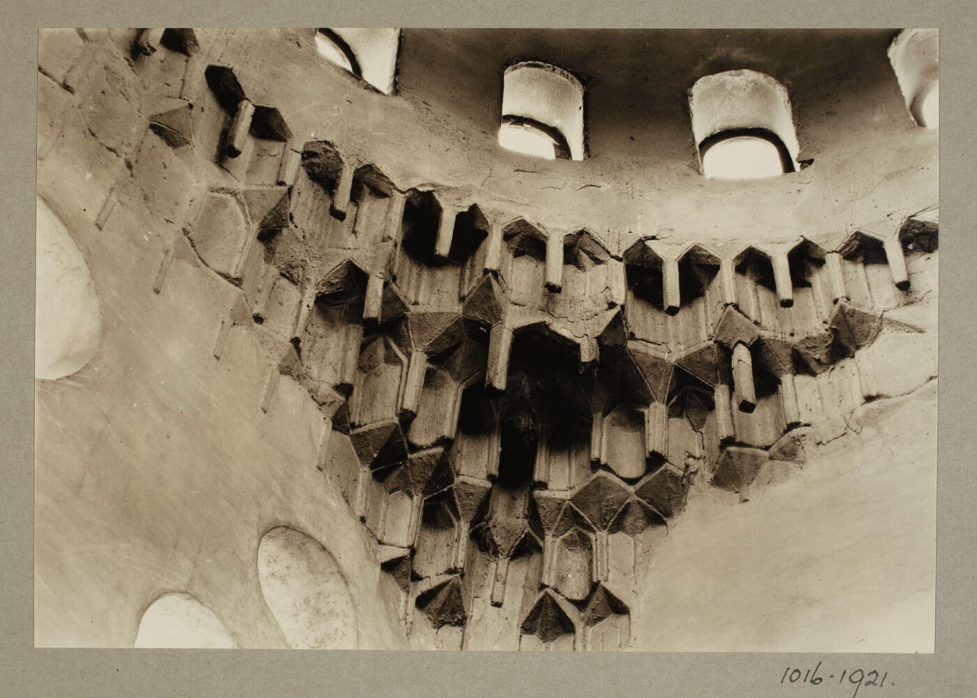 K.A.C. Creswell, Dome pendentive in the funerary mosque of Mamluk Amir Sudun al-Qasrawi, Cairo