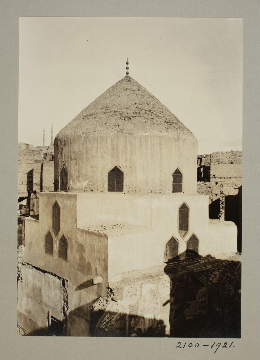 K.A.C. Creswell, Dome of the mausoleum of Shajar al-Durr, Cairo