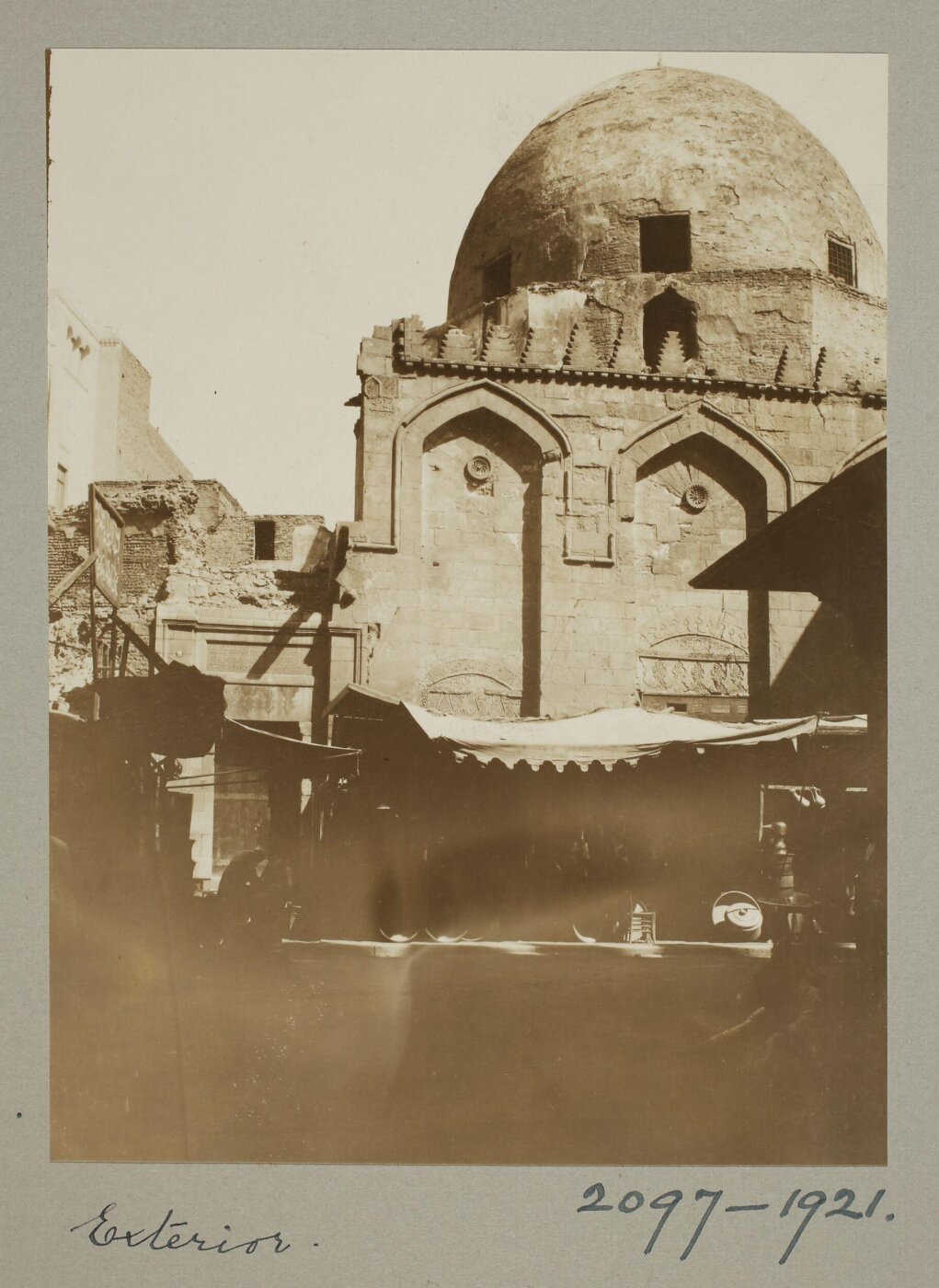 K.A.C. Creswell, Mausoleum of Ayyubid Sultan al-Salih Najm al-Din Ayyub, Cairo