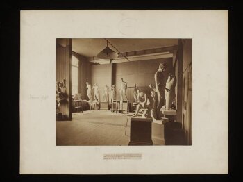 Female antique class room, National Art Training School, South Kensington Museum