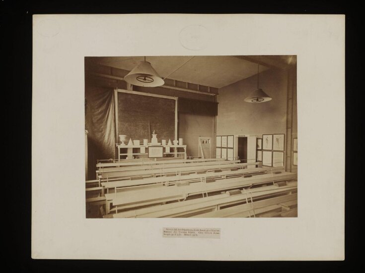 Class lecture room, National Art Training School, South Kensington Museum image