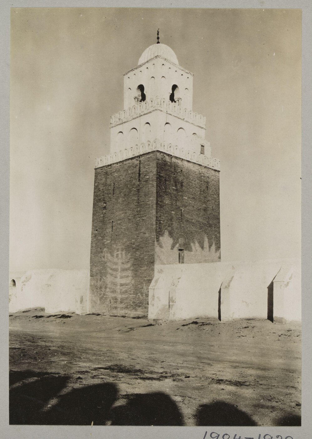K.A.C. Creswell, The Minaret of the Great Mosque, Kairouan, Tunisia