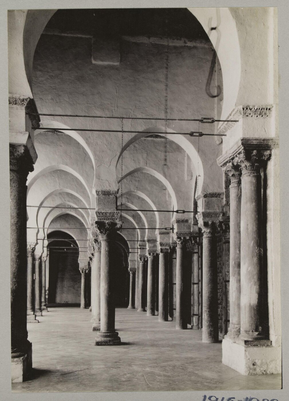 K.A.C. Creswell, The Sanctuary of the Great Mosque, Kairouan, Tunisia