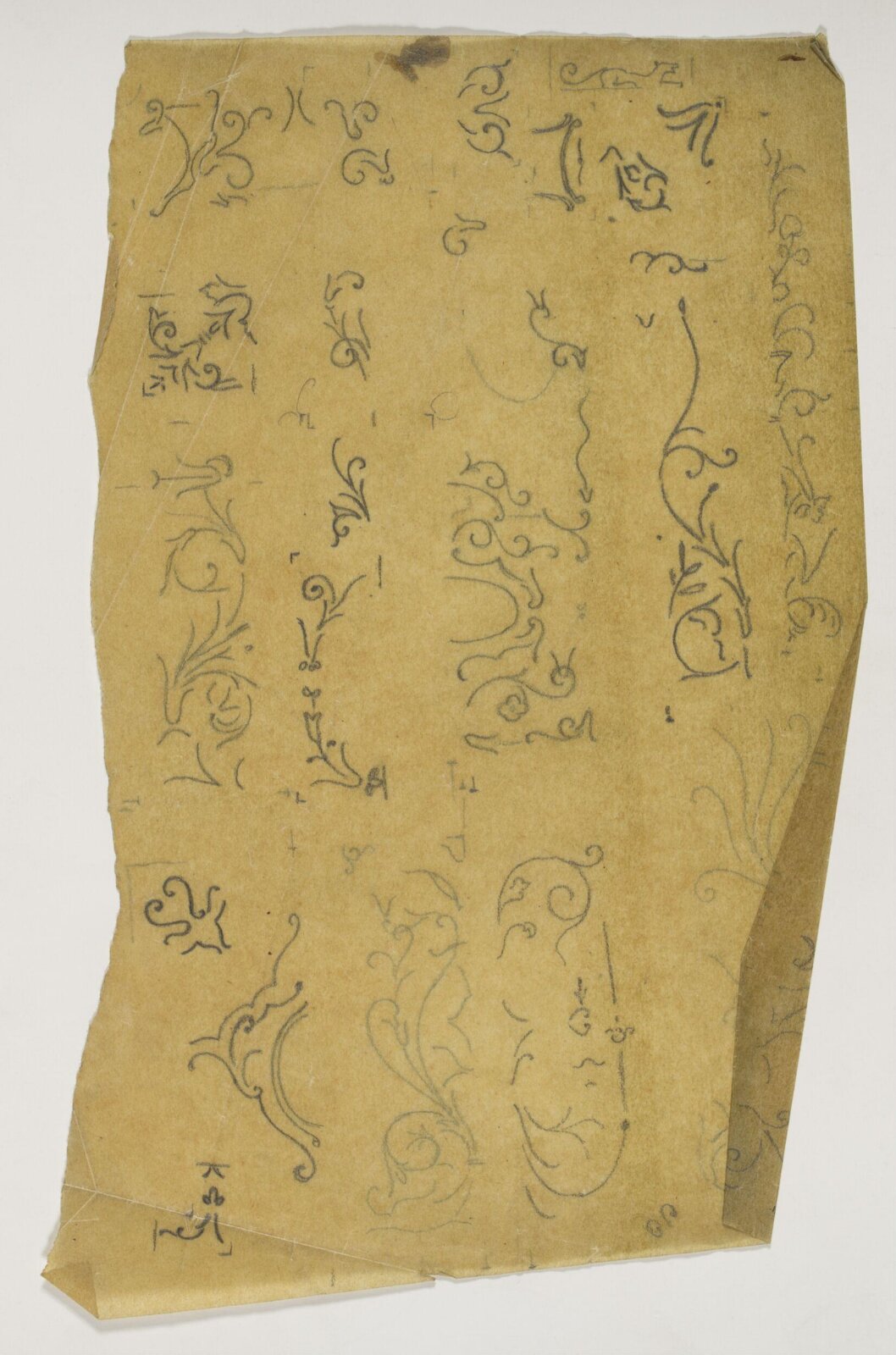 Design for interior decoration, H A Homann, circa 1900