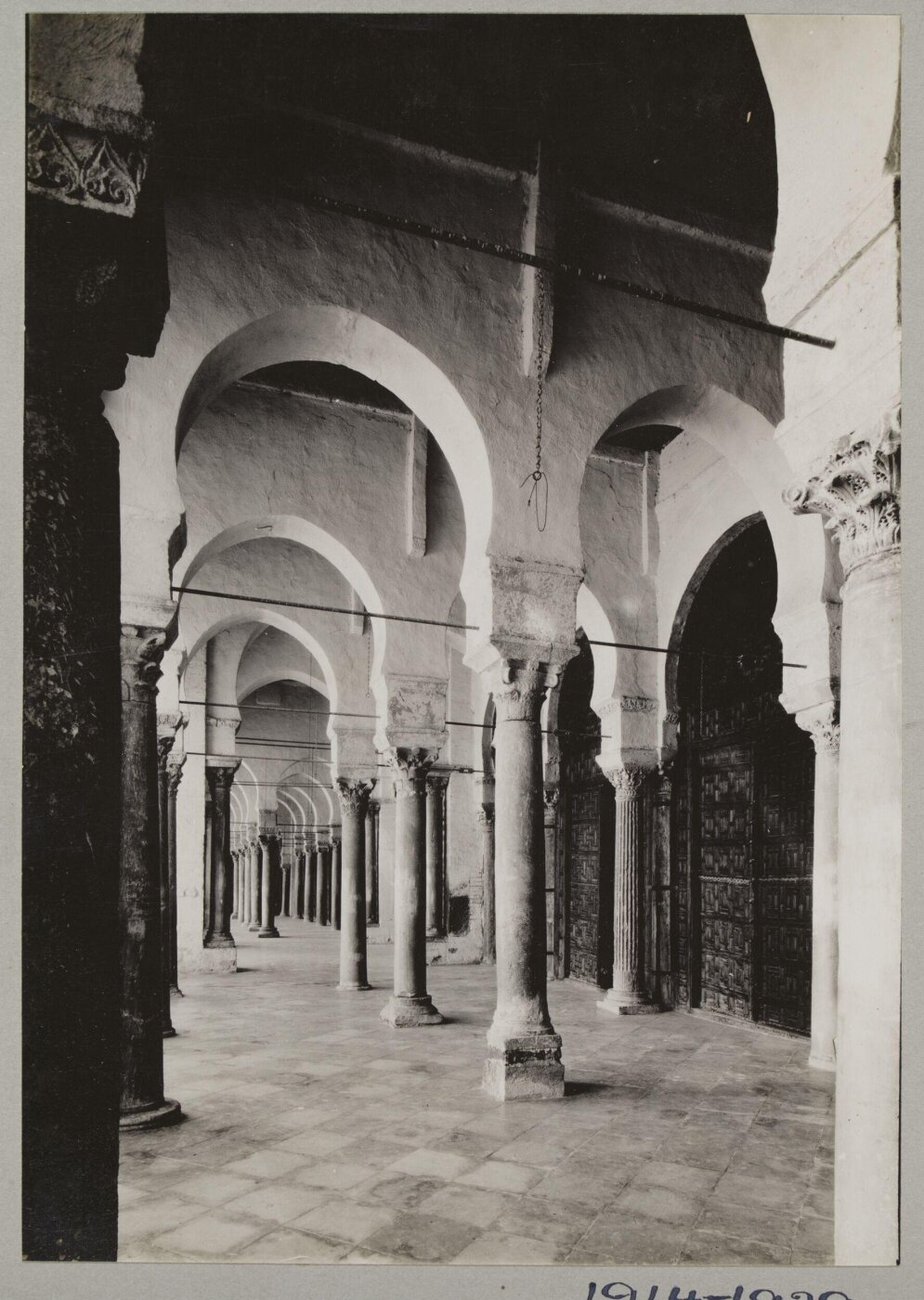 K.A.C. Creswell, The Sanctuary of the Great Mosque, Kairouan, Tunisia