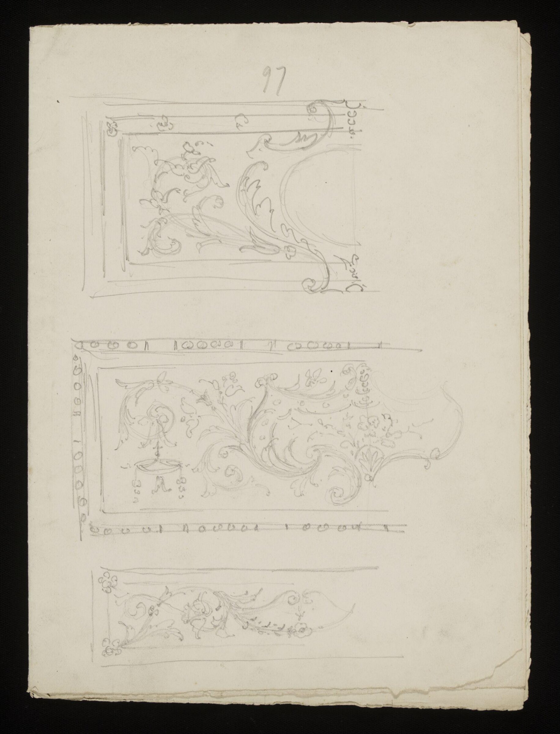 Design for Interior Decoration, H A Homann, circa 1900