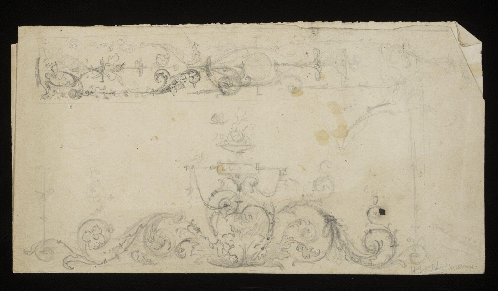 Design for Interior Decoration, H A Homann, circa 1900