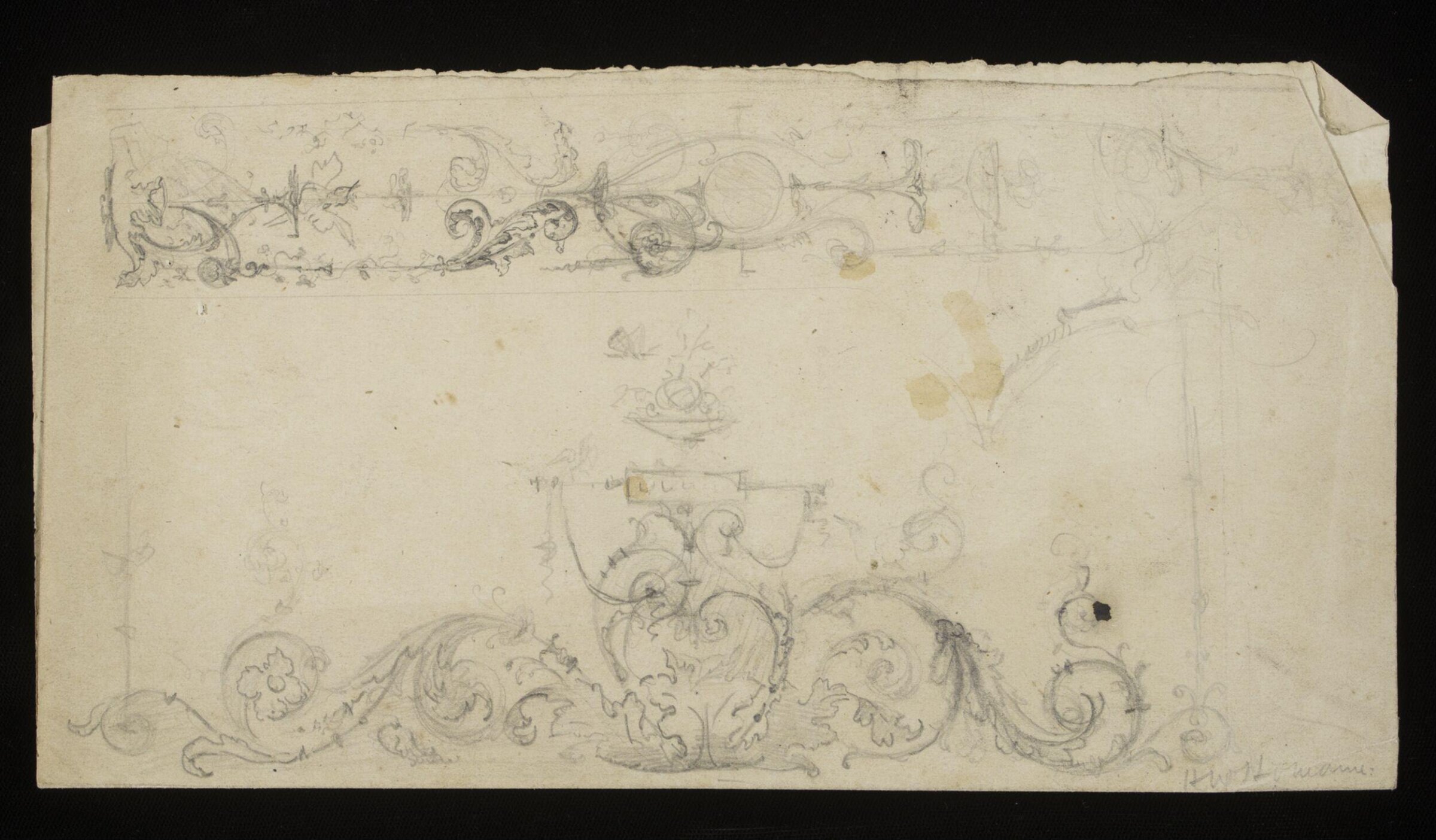 Design for Interior Decoration, H A Homann, circa 1900
