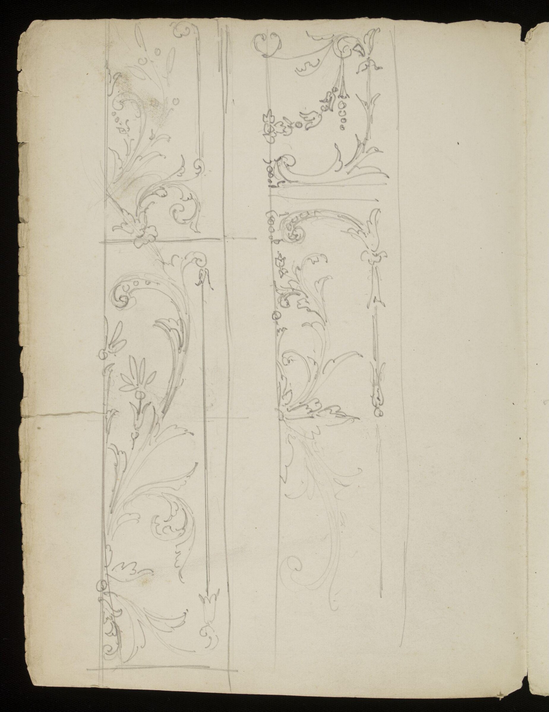 Design for Interior Decoration, H A Homann, circa 1900
