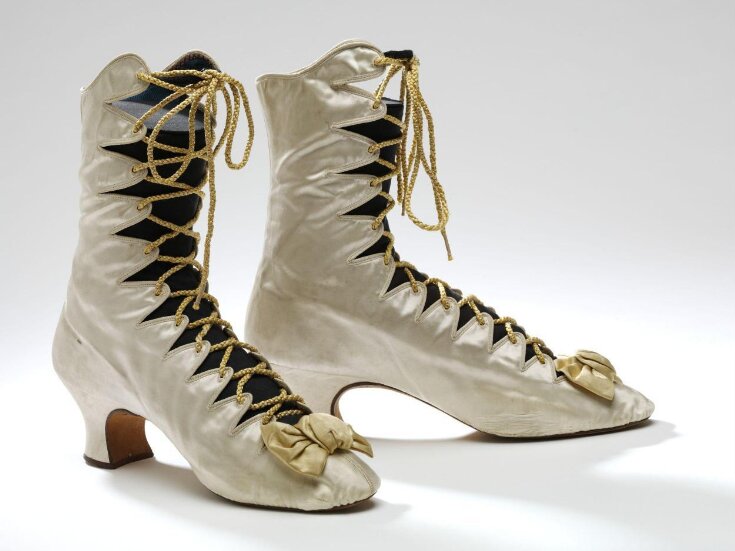 Pair of Evening Boots | Unknown | V&A Explore The Collections