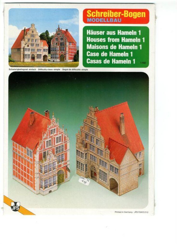 Häuser aus Hameln 1 / Houses from Hameln 1 / Maisons de Hameln 1 / Case de Hameln 1 / Casas de Hameln 1 image