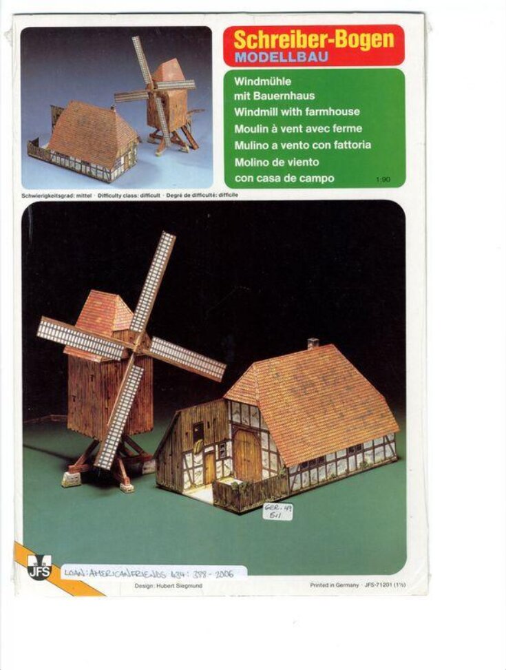 Windmühle mit Bauernhaus top image