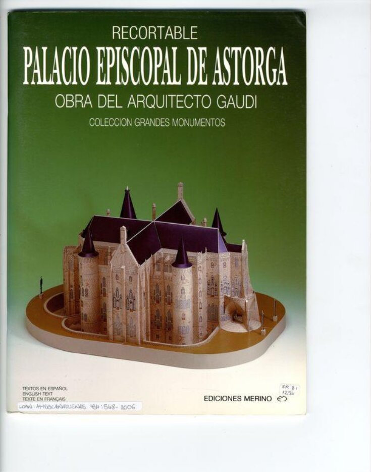 Palacio Episcopal de Astorga (Obra del Arquitecto Gaudi) top image