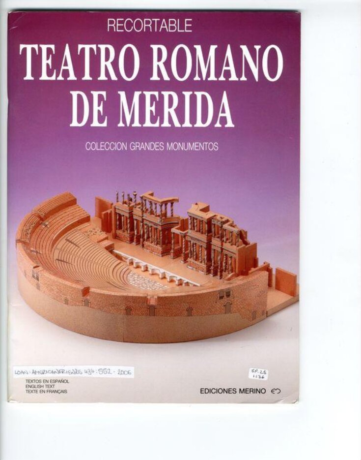 Teatro Romano de Merida top image