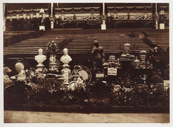 Scupture exhibits, Paris Universal Exhibition 1855 top image