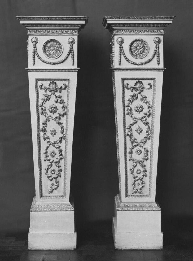 Pair of pedestals — Samuel Norman — 1765