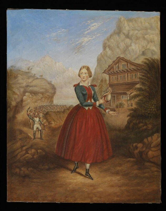 Jenny Lind in Donizetti's opera La Fille du Regiment 