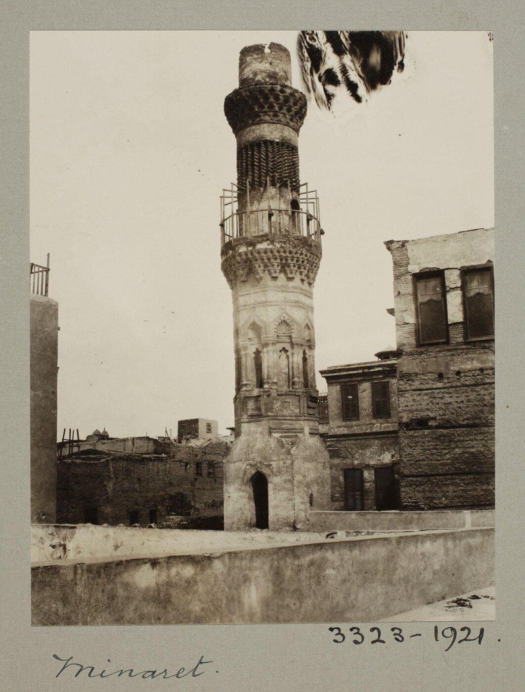 K.A.C. Creswell, The minaret of the mosque of al-Khatiri, Cairo