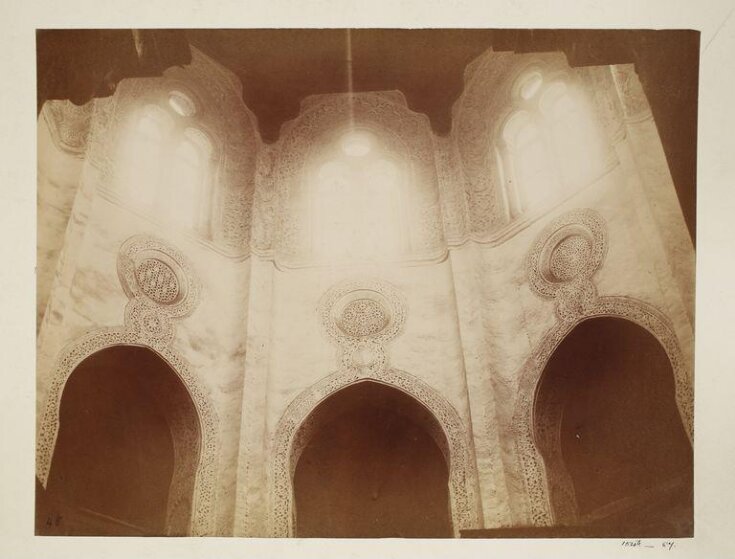 Interior of the dome in the mausoleum of Mamluk Sultan al-Mansur Qalawun, Cairo top image