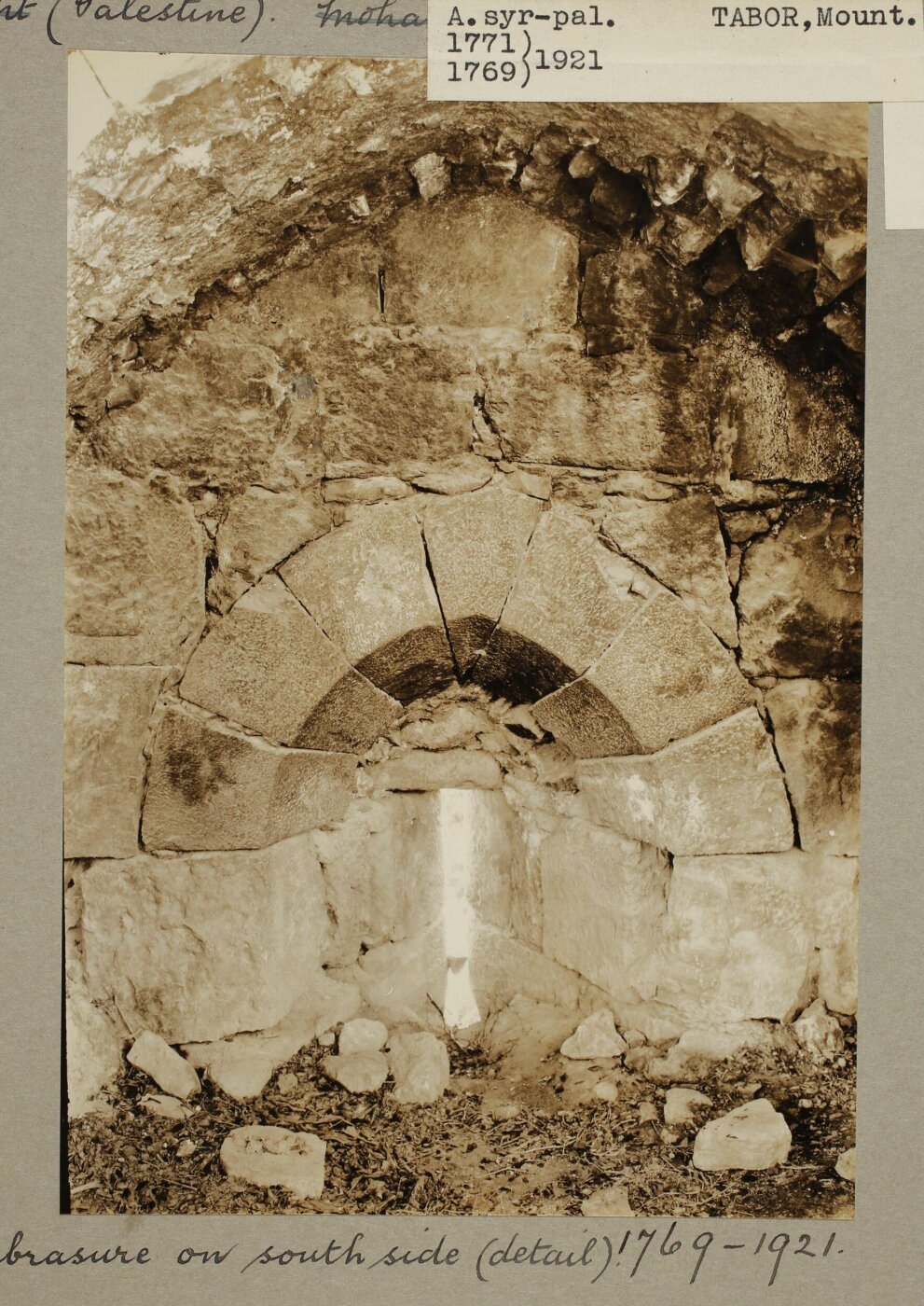 K.A.C. Creswell, Photograph