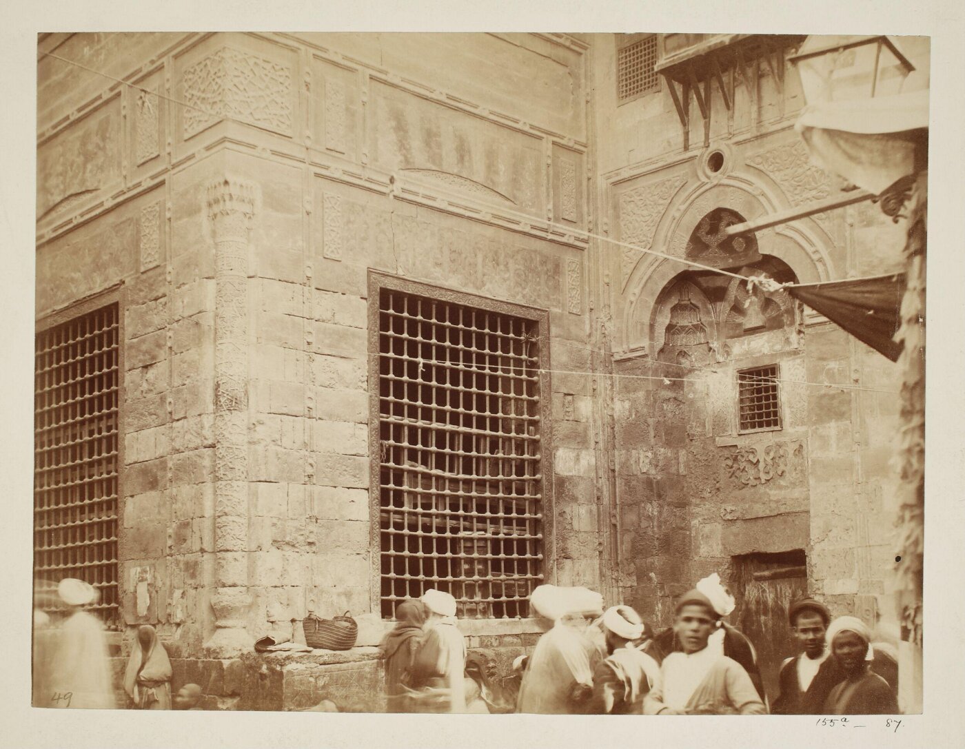 Unknown, Entrance and windows of the sabil-kuttab of Mamluk Sultan al-Ashraf Qaytbay in al-Azhar, Cairo