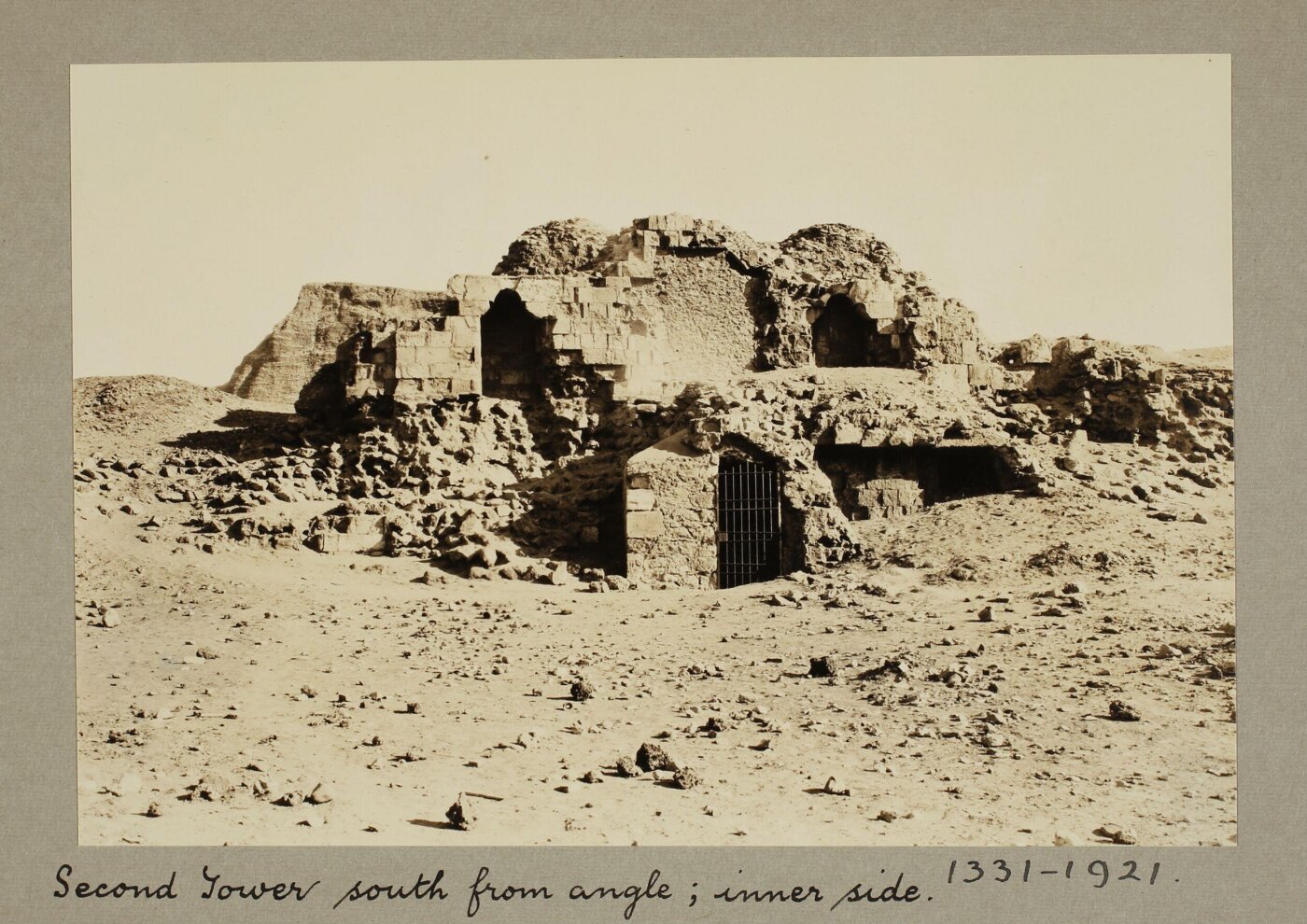 K.A.C. Creswell, Tower in Burj al-Zafar, Cairo