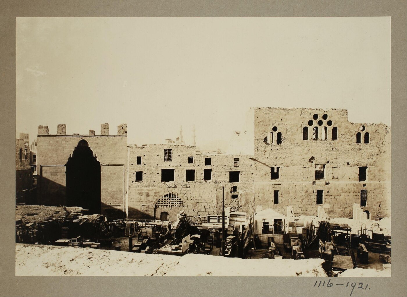 K.A.C. Creswell, The palace of Mamluk Amir Yashbak min Mahdi originaly built by Amir Qawsun, Cairo