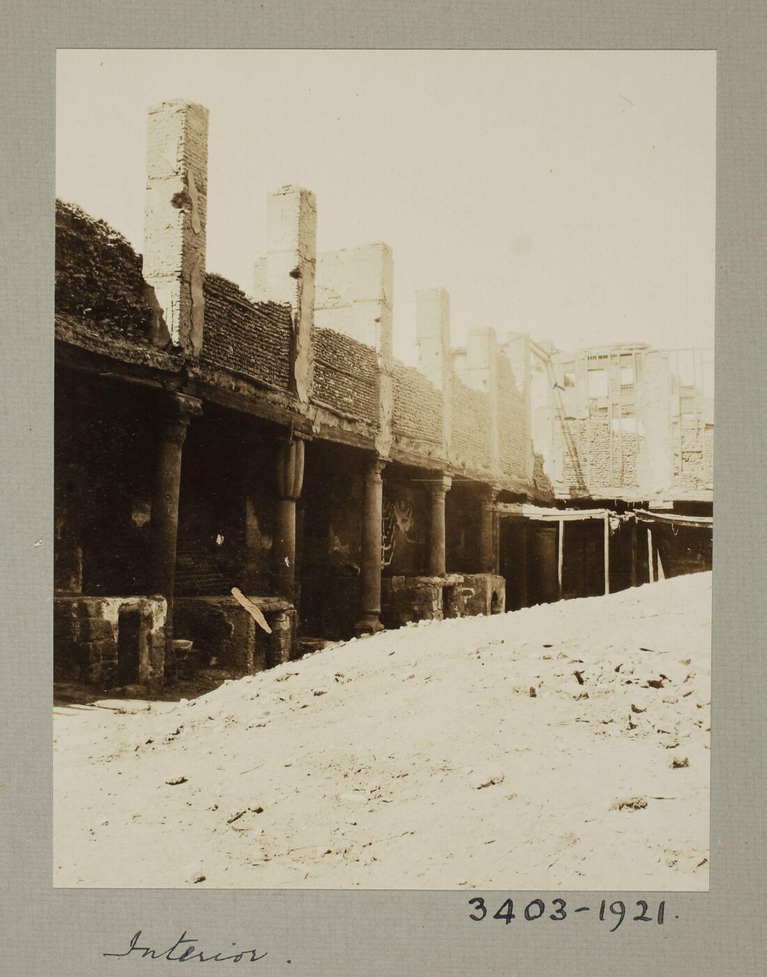 K.A.C. Creswell, The courtyard of the Wakala of Mamluk Amir Qawsun al-Nasiri, Cairo
