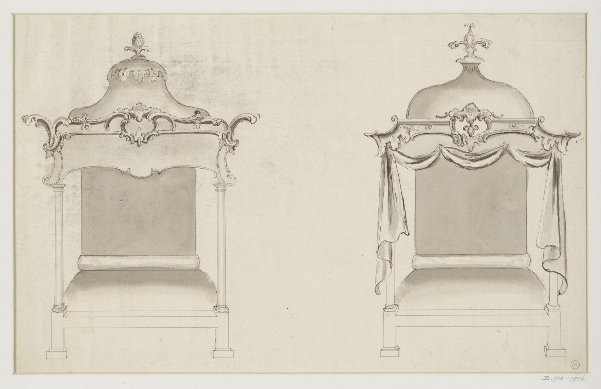 Drawing, Thomas Chippendale Senior, ca.1738-ca.1776