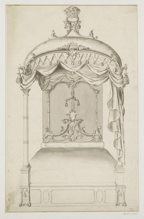 Drawing — Thomas Chippendale Senior — ca.1738-ca.1776