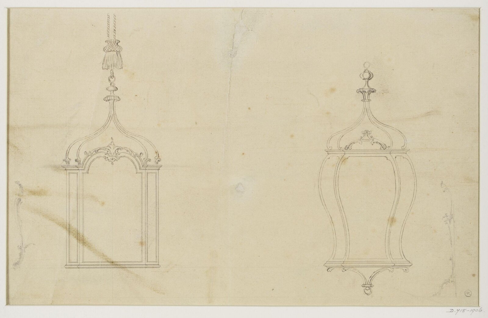 Drawing, Thomas Chippendale Senior, ca.1738-ca.1776