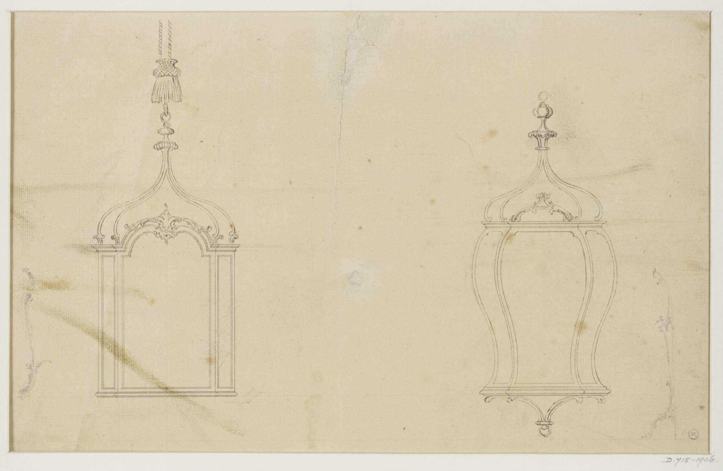 Drawing, Thomas Chippendale Senior, ca.1738-ca.1776