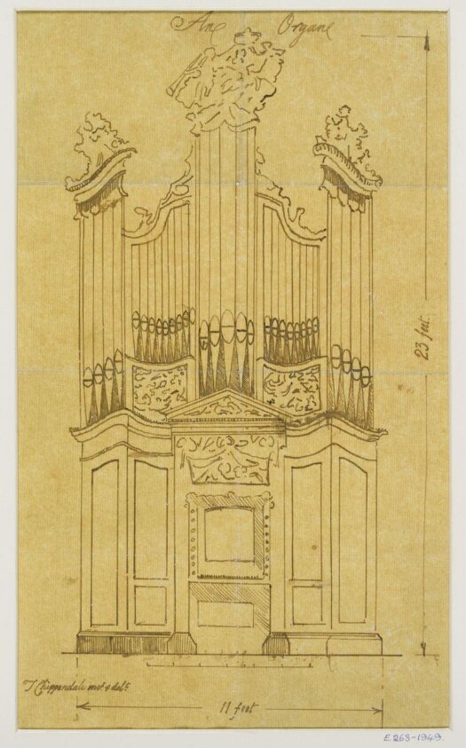 Furniture design — Thomas Chippendale Senior — 1762-70