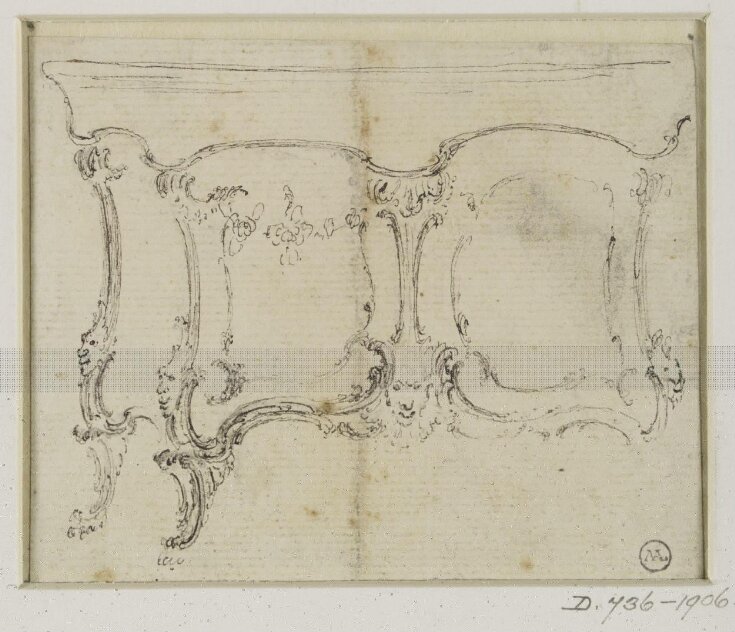 Design for a commode top image