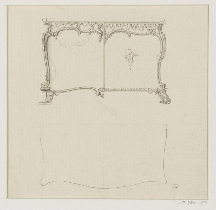 Design for a commode top image